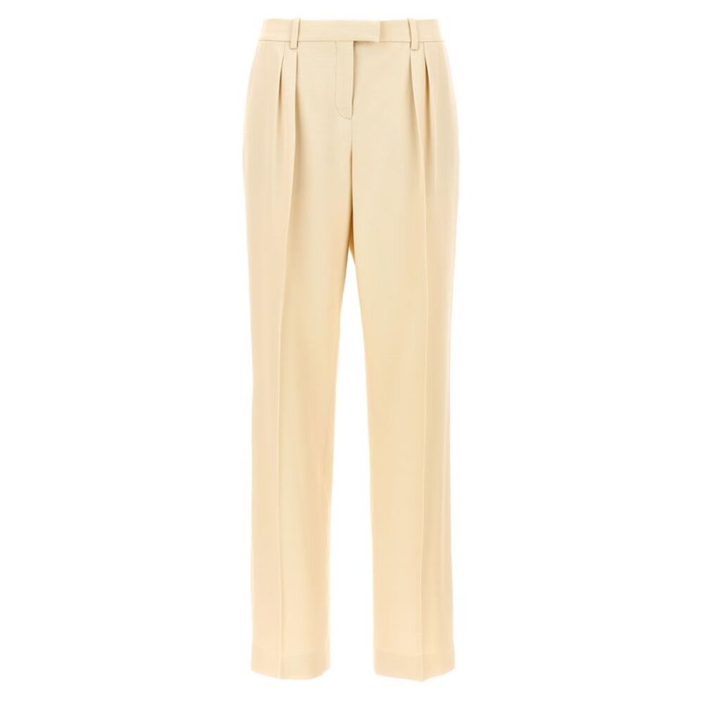 Tom Ford Beige Silk Dress Women's Pants